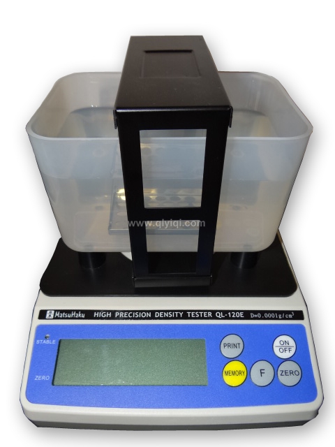 石墨密度計(jì)，石墨密度測試儀QL-300F，臺(tái)灣原裝進(jìn)口,石墨炭素密度測試儀，石墨比重計(jì)，石墨比重測試儀，QL-120F