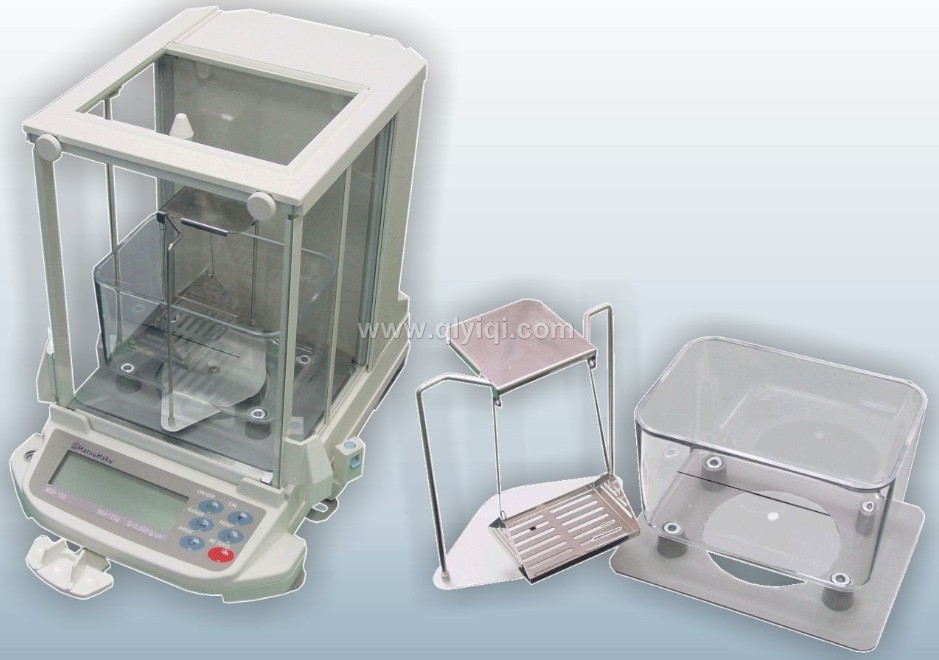 高精密型 固體密度測試儀QL-120GR/220GR,液體比重計，粉體密度測試儀，固液多用密度儀，磁性材料密度儀