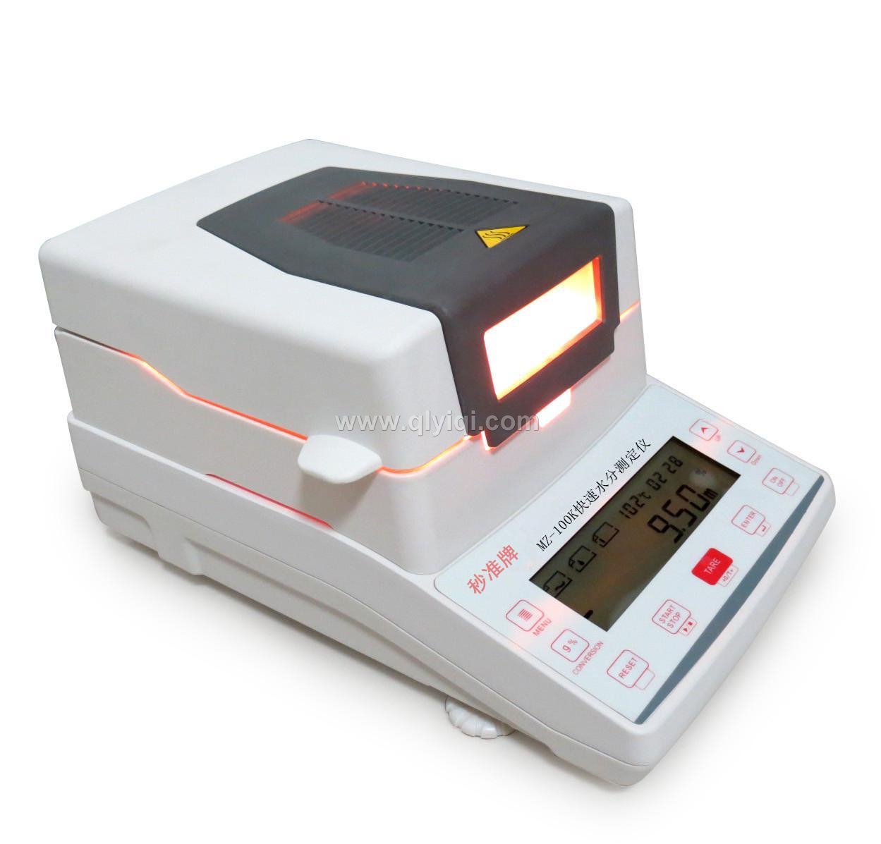 秒準(zhǔn)牌MZ-1102K普及型鹵素水分測定儀